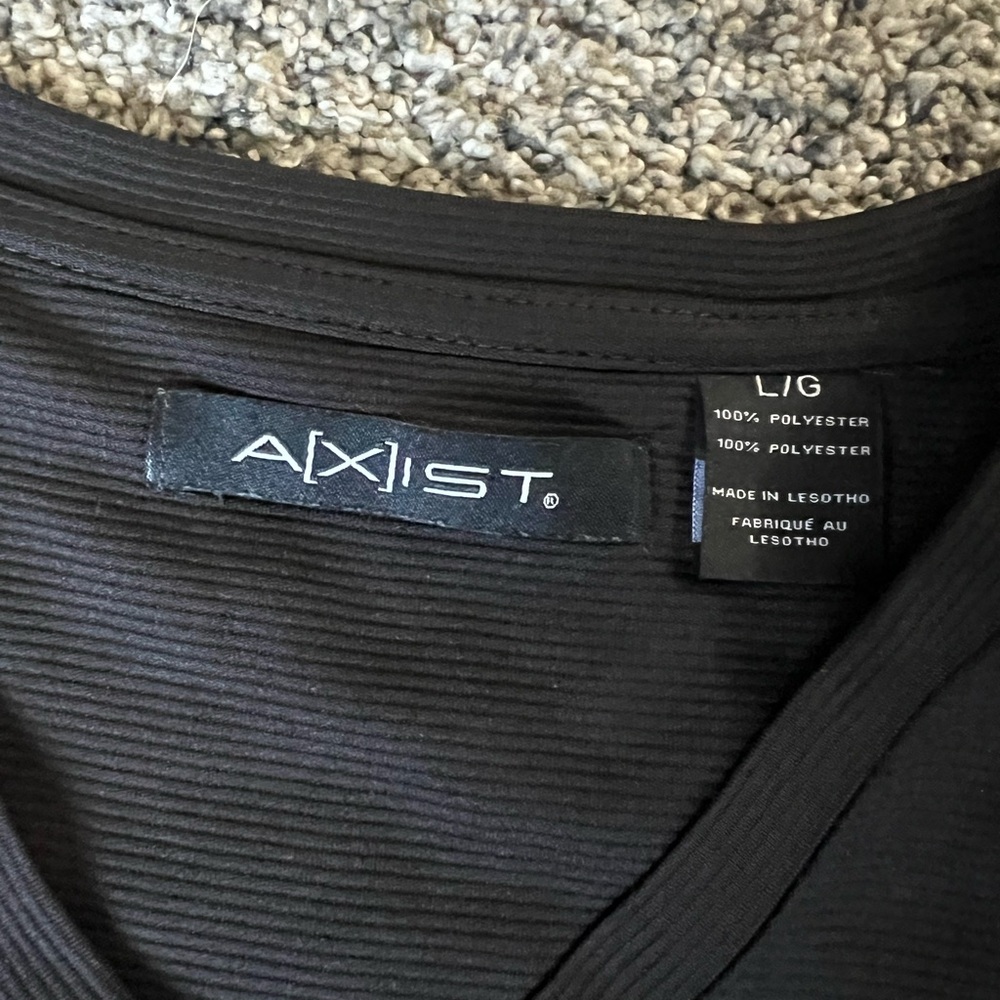 Axist Charcoal Ribbed Top